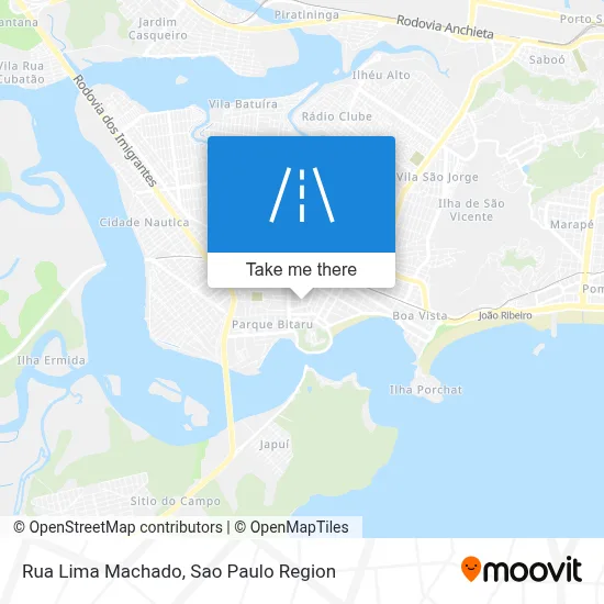 Rua Lima Machado map