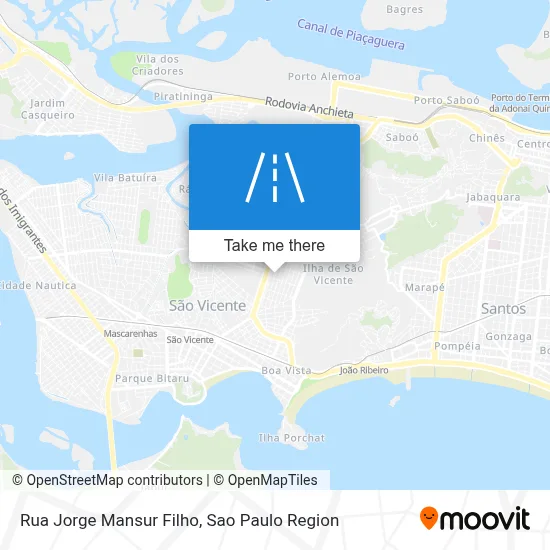 Rua Jorge Mansur Filho map