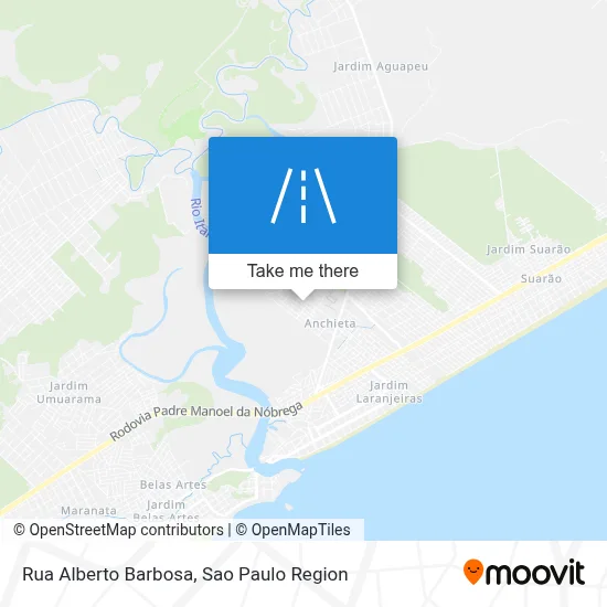 Rua Alberto Barbosa map