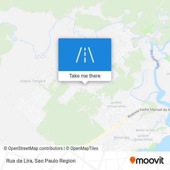 Rua da Lira map