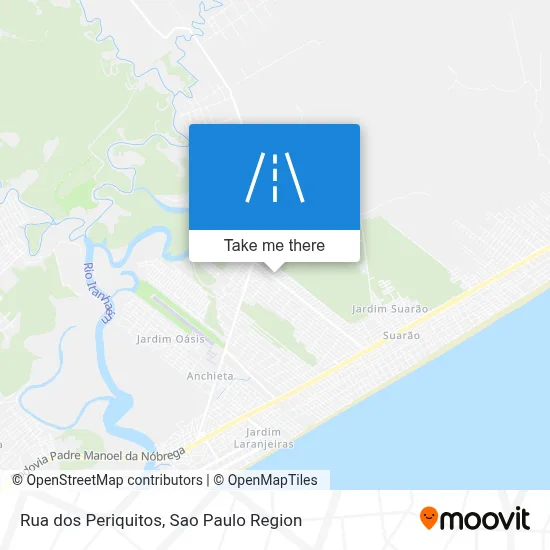 Rua dos Periquitos map