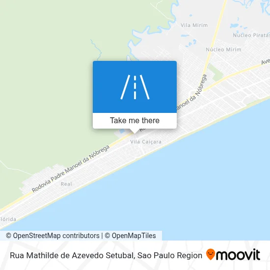 Rua Mathilde de Azevedo Setubal map