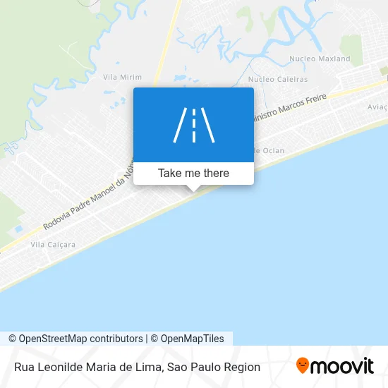 Rua Leonilde Maria de Lima map