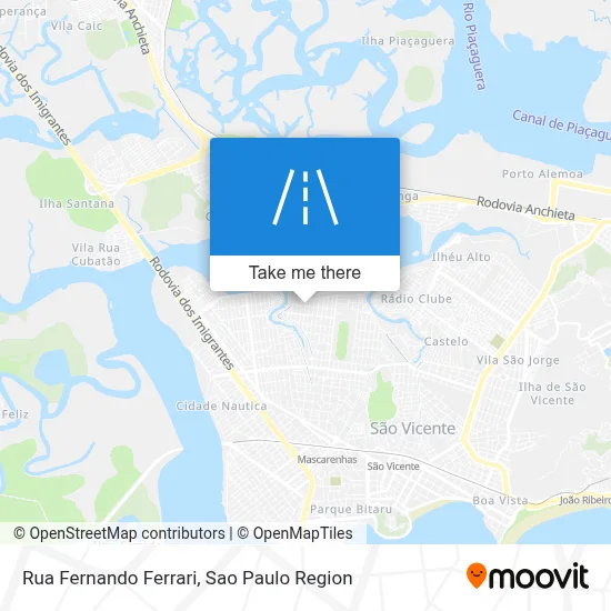 Rua Fernando Ferrari map