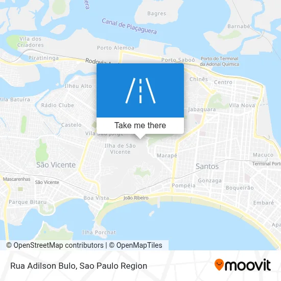 Rua Adilson Bulo map