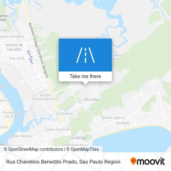 Rua Chavelino Benedito Prado map