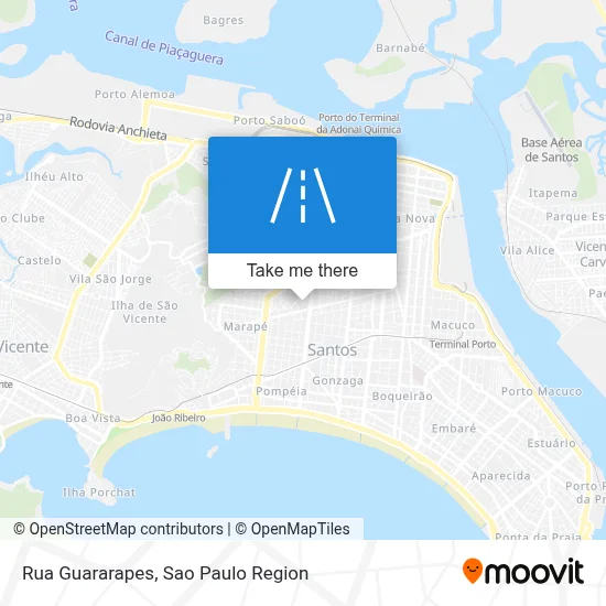 Rua Guararapes map