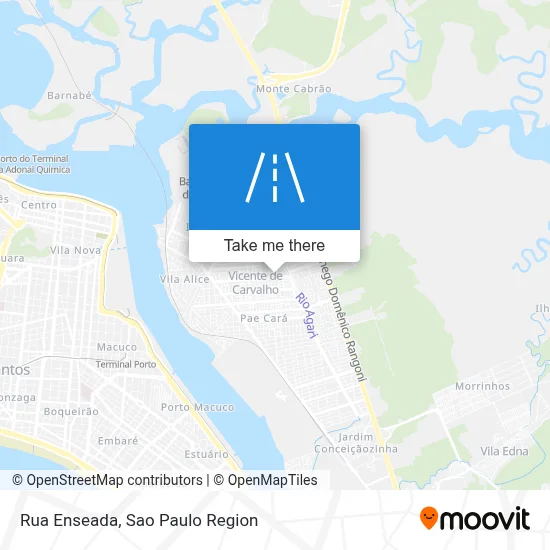 Rua Enseada map