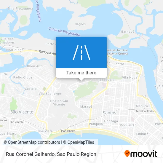 Rua Coronel Galhardo map