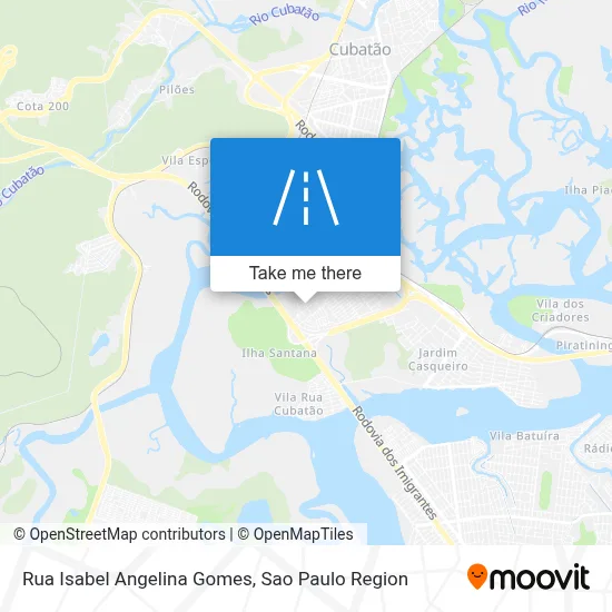Rua Isabel Angelina Gomes map