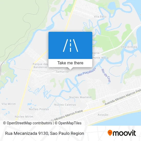 Rua Mecanizada 9130 map