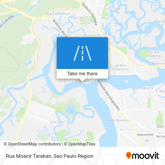 Rua Moacir Taraban map
