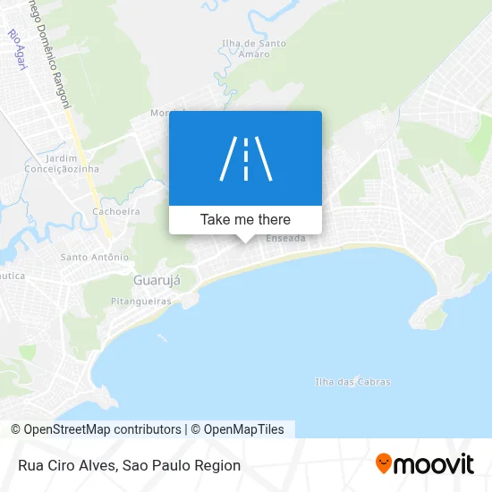 Rua Ciro Alves map
