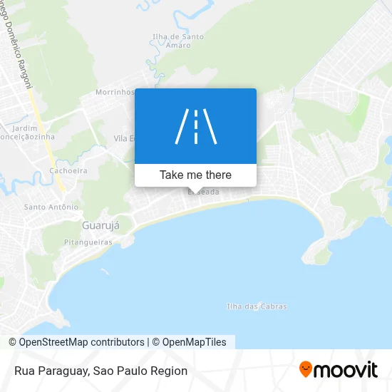 Rua Paraguay map
