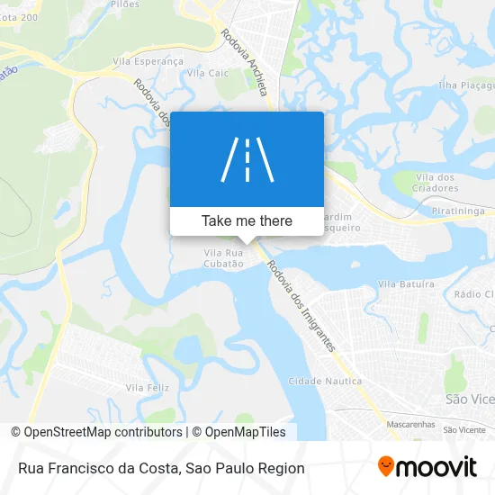 Rua Francisco da Costa map