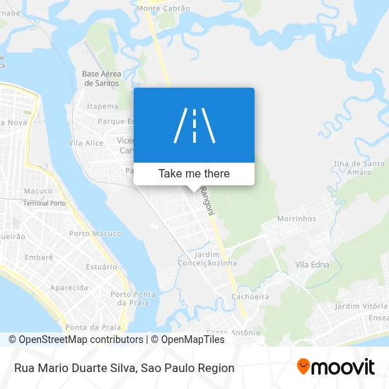 Rua Mario Duarte Silva map