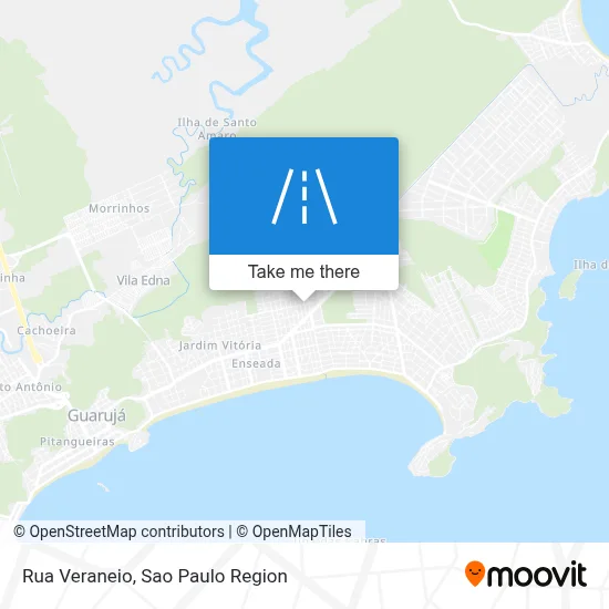Rua Veraneio map