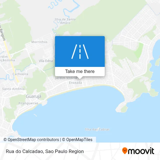 Rua do Calcadao map