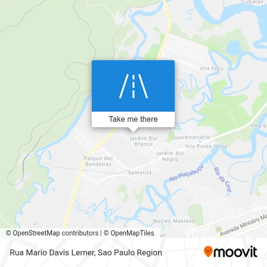 Rua Mario Davis Lerner map