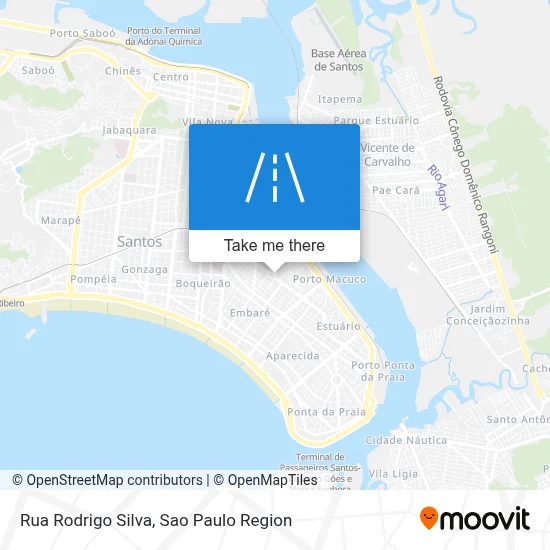 Rua Rodrigo Silva map