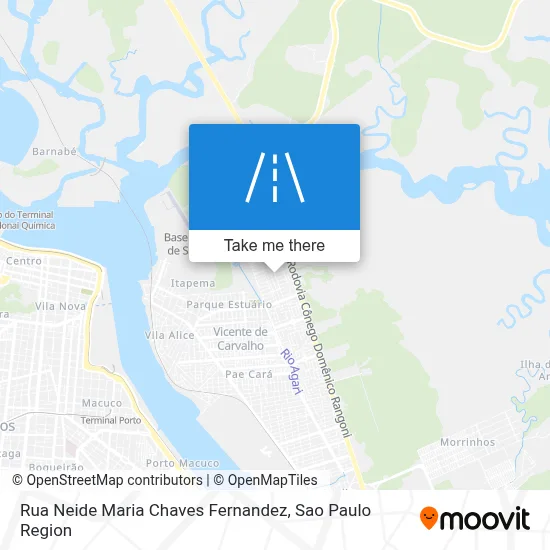 Rua Neide Maria Chaves Fernandez map