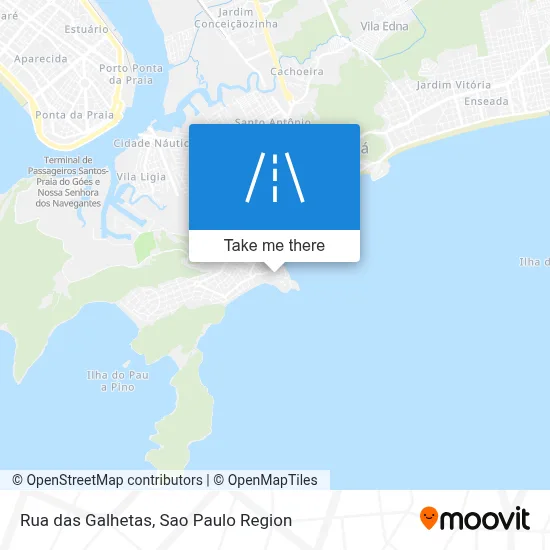 Rua das Galhetas map