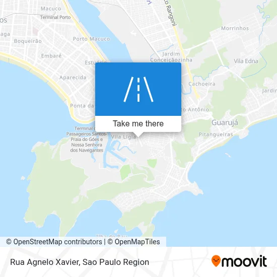 Rua Agnelo Xavier map
