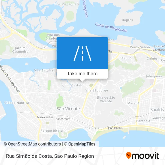 Rua Simão da Costa map