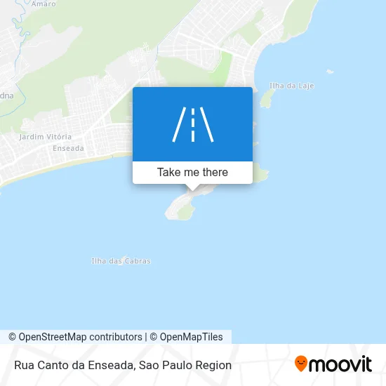 Rua Canto da Enseada map