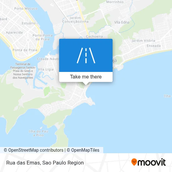 Rua das Emas map