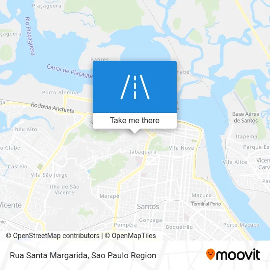 Rua Santa Margarida map