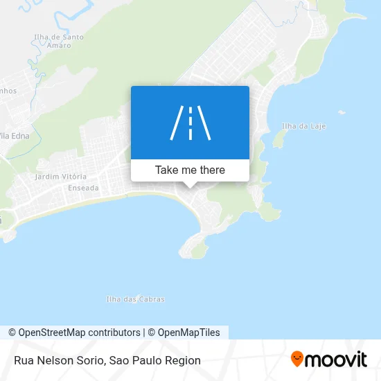 Rua Nelson Sorio map