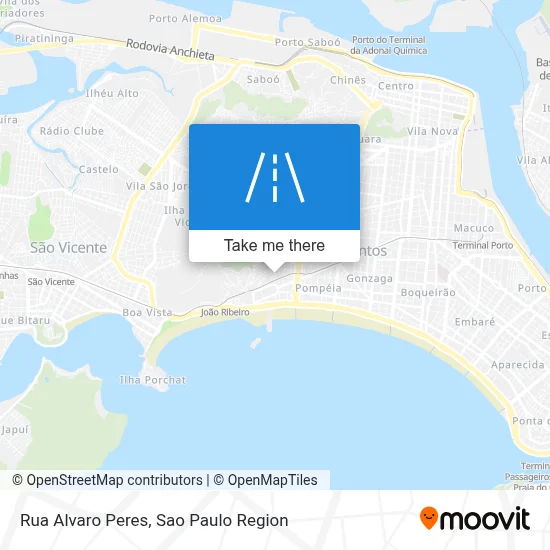 Rua Alvaro Peres map