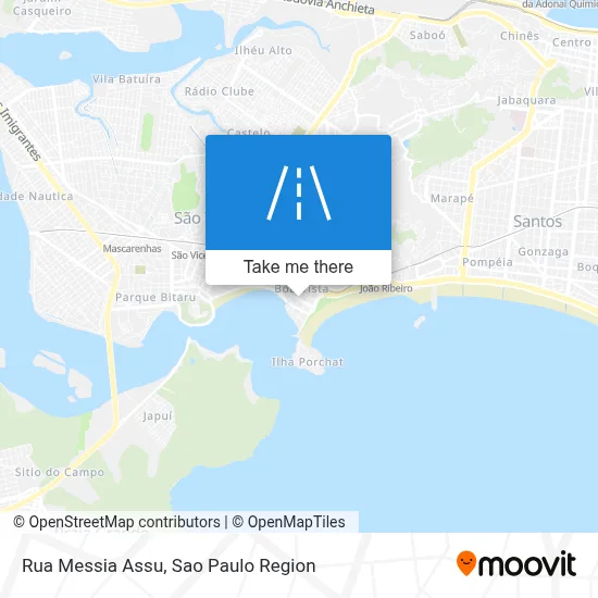 Rua Messia Assu map