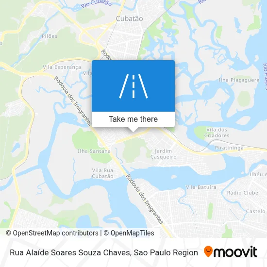 Rua Alaíde Soares Souza Chaves map