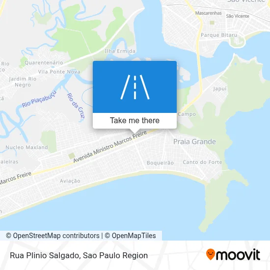 Rua Plinio Salgado map