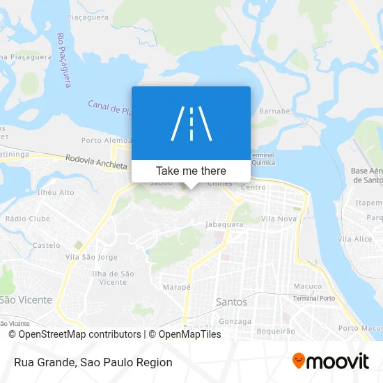 Rua Grande map