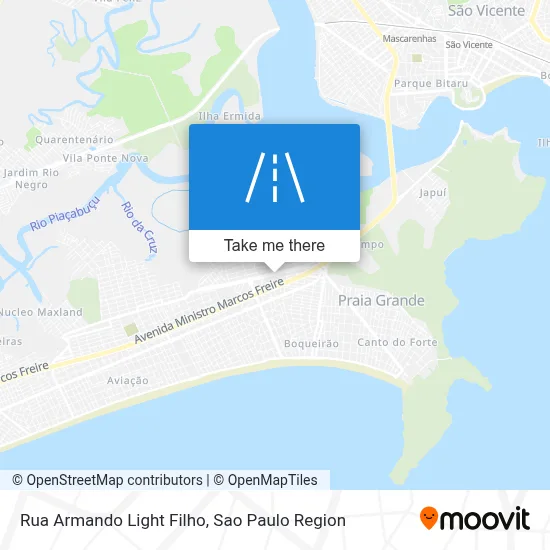 Rua Armando Light Filho map