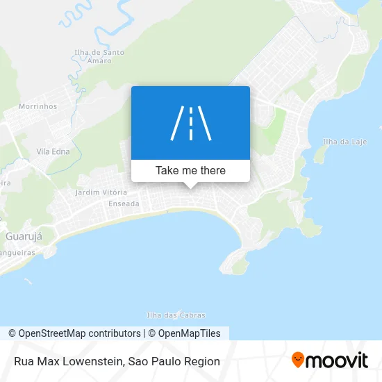 Rua Max Lowenstein map