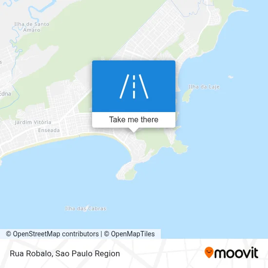 Rua Robalo map