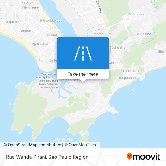 Rua Wanda Pirani map