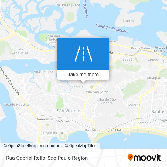 Rua Gabriel Rollo map