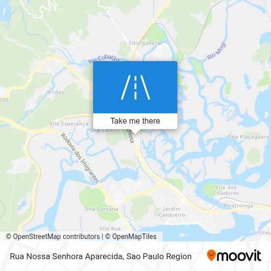 Rua Nossa Senhora Aparecida map