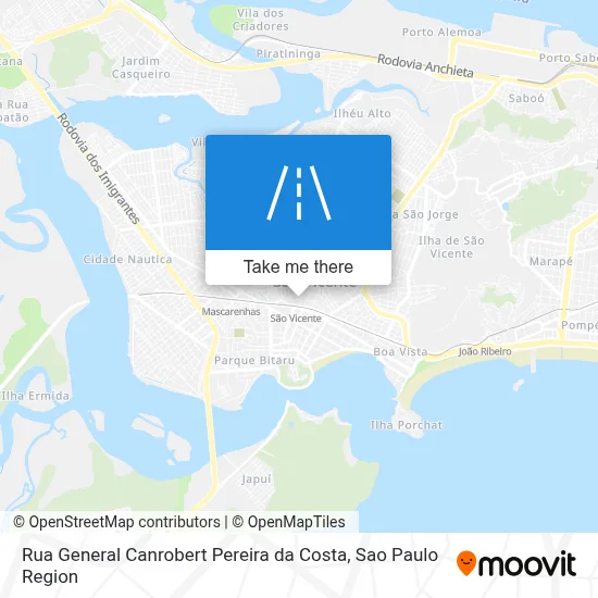 Rua General Canrobert Pereira da Costa map