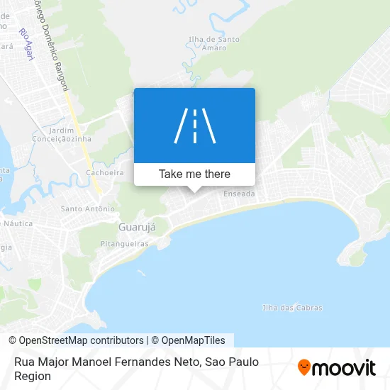 Rua Major Manoel Fernandes Neto map