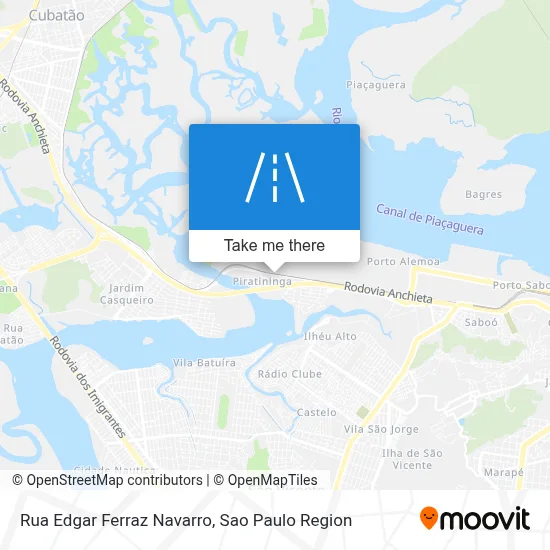 Rua Edgar Ferraz Navarro map
