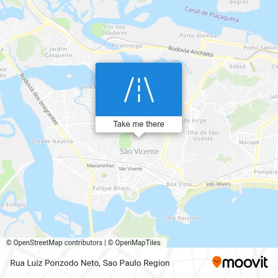 Rua Luiz Ponzodo Neto map