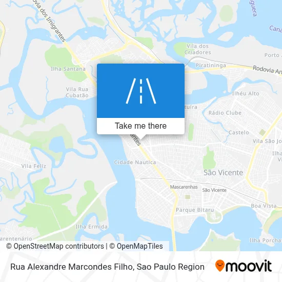 Rua Alexandre Marcondes Filho map