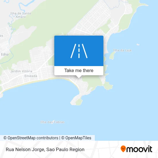 Rua Nelson Jorge map