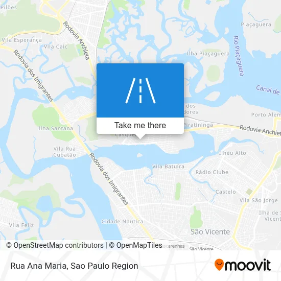 Rua Ana Maria map